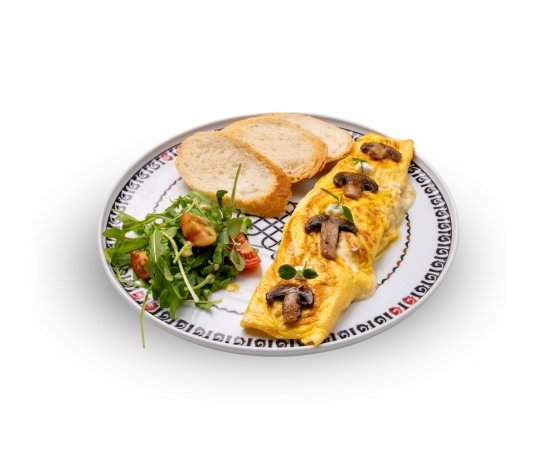 Omelette Mushroom Cheese