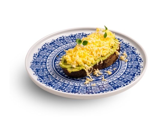 Avocado With Scrambeld Eggs