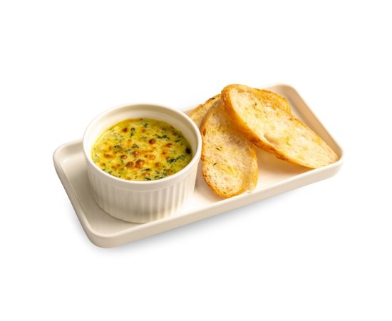 CHEESY SPINACH DIP