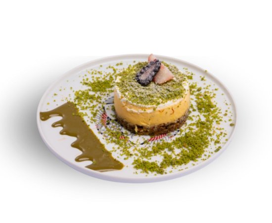CHEESECAKE WITH BAKLAVA
